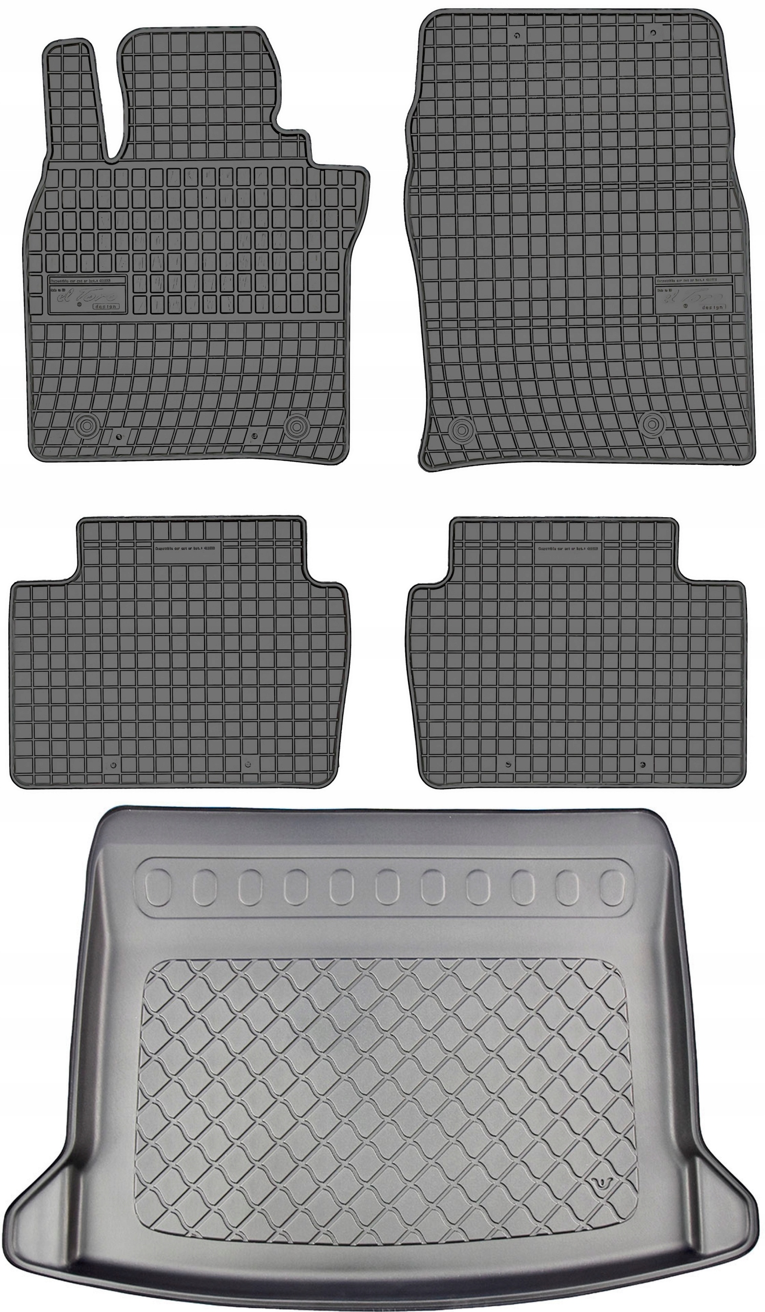 Mazda CX-30 Crossover 2019 Koberce s rohožou