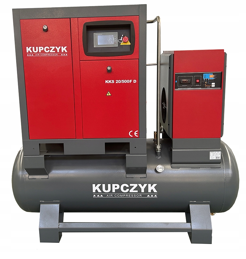 Kompresor olejowy Kupczyk KKS 20/500FD 500l 10bar DOTACJE WULKANIZACJA
