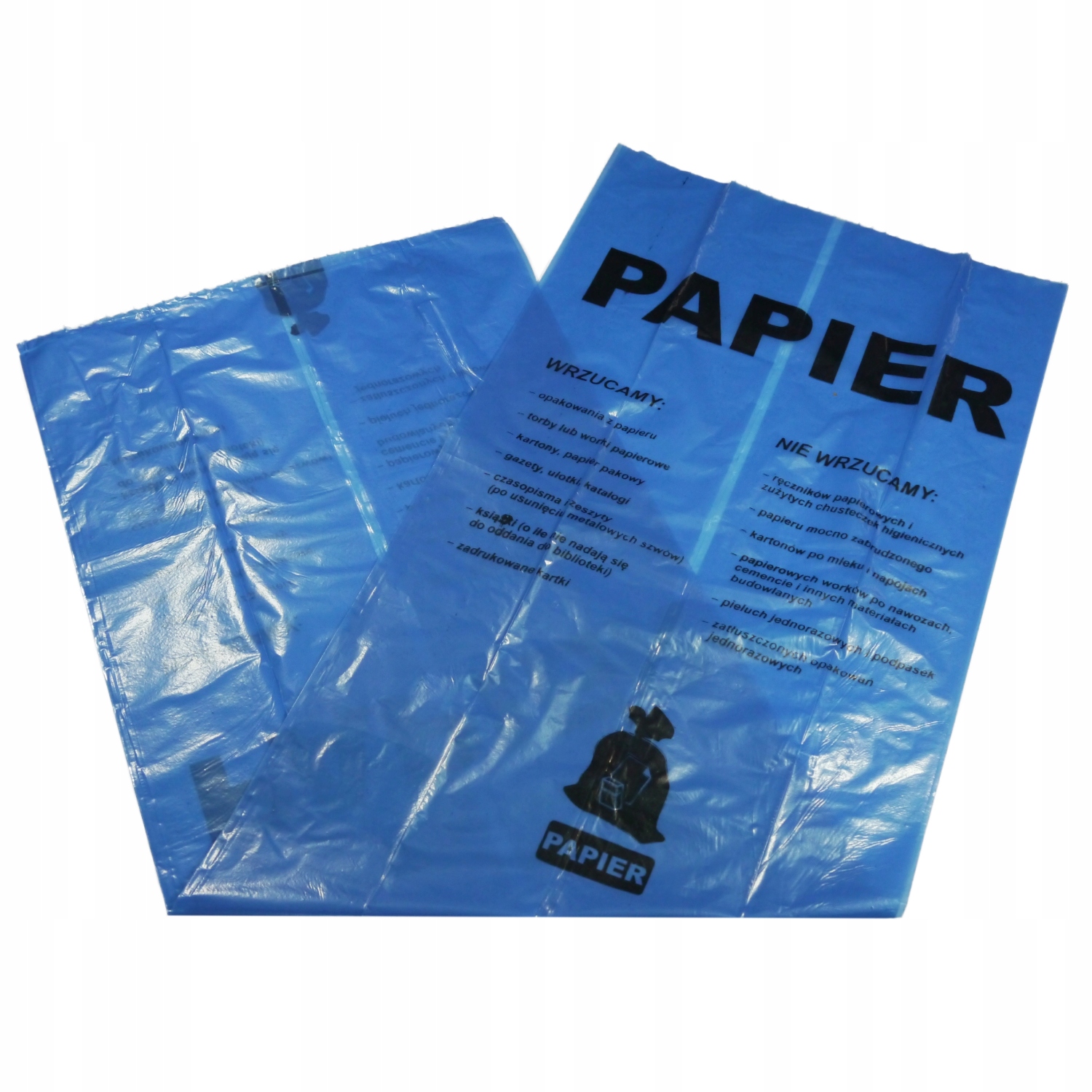 

Worki Do Segregacji Papier Niebieskie 120L X 10SZT