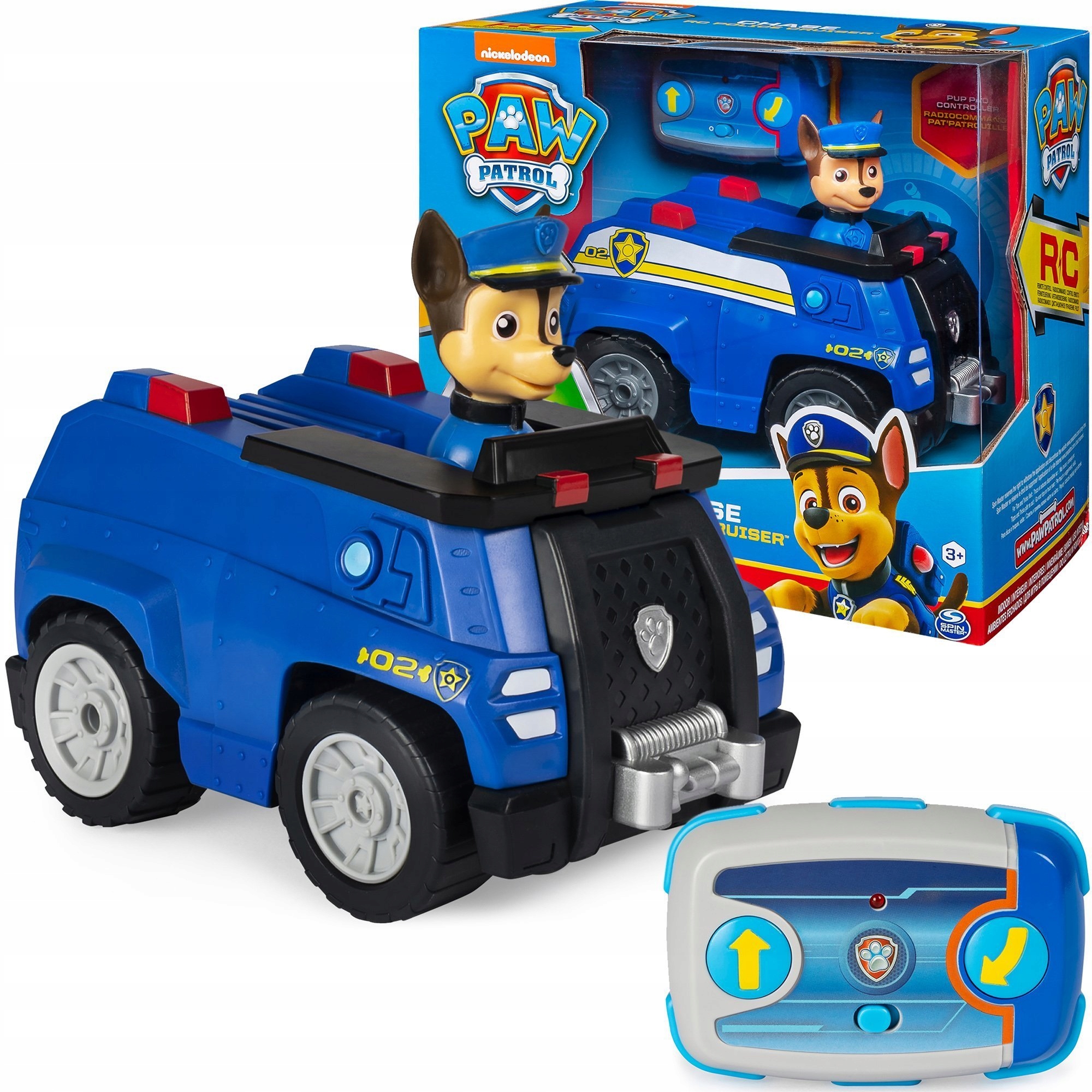 

Psi Patrol Chase Zdalnie Sterowany Radiowóz Rc