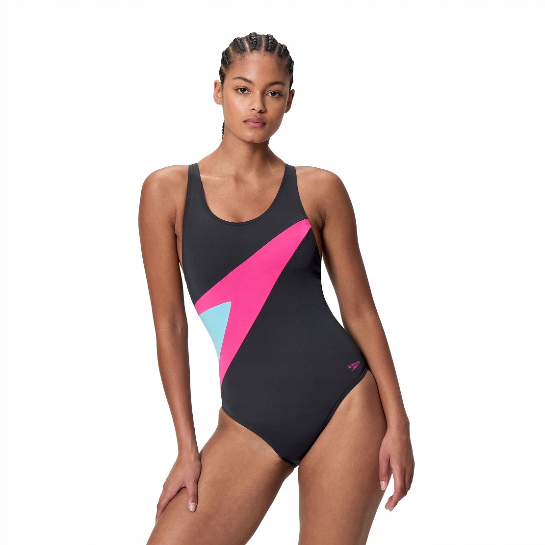 Dámské jednodílné plavky Speedo Hyperboom Butterfly r. D38|M