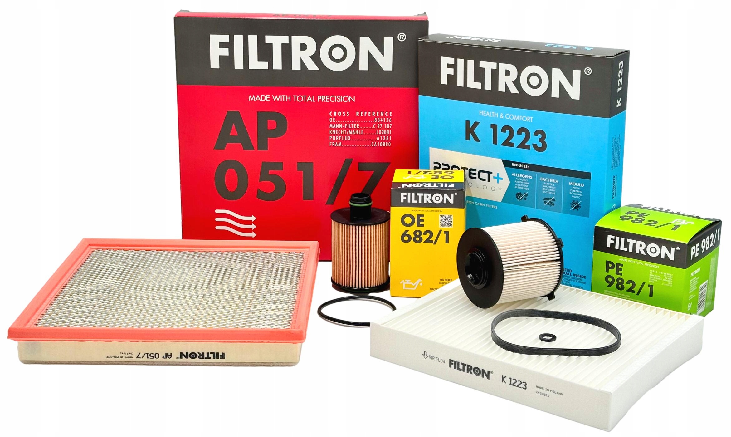 Filtron Sada Filtrů Opel Astra IV 4 Zafira Tourer C 2.0 Cdti