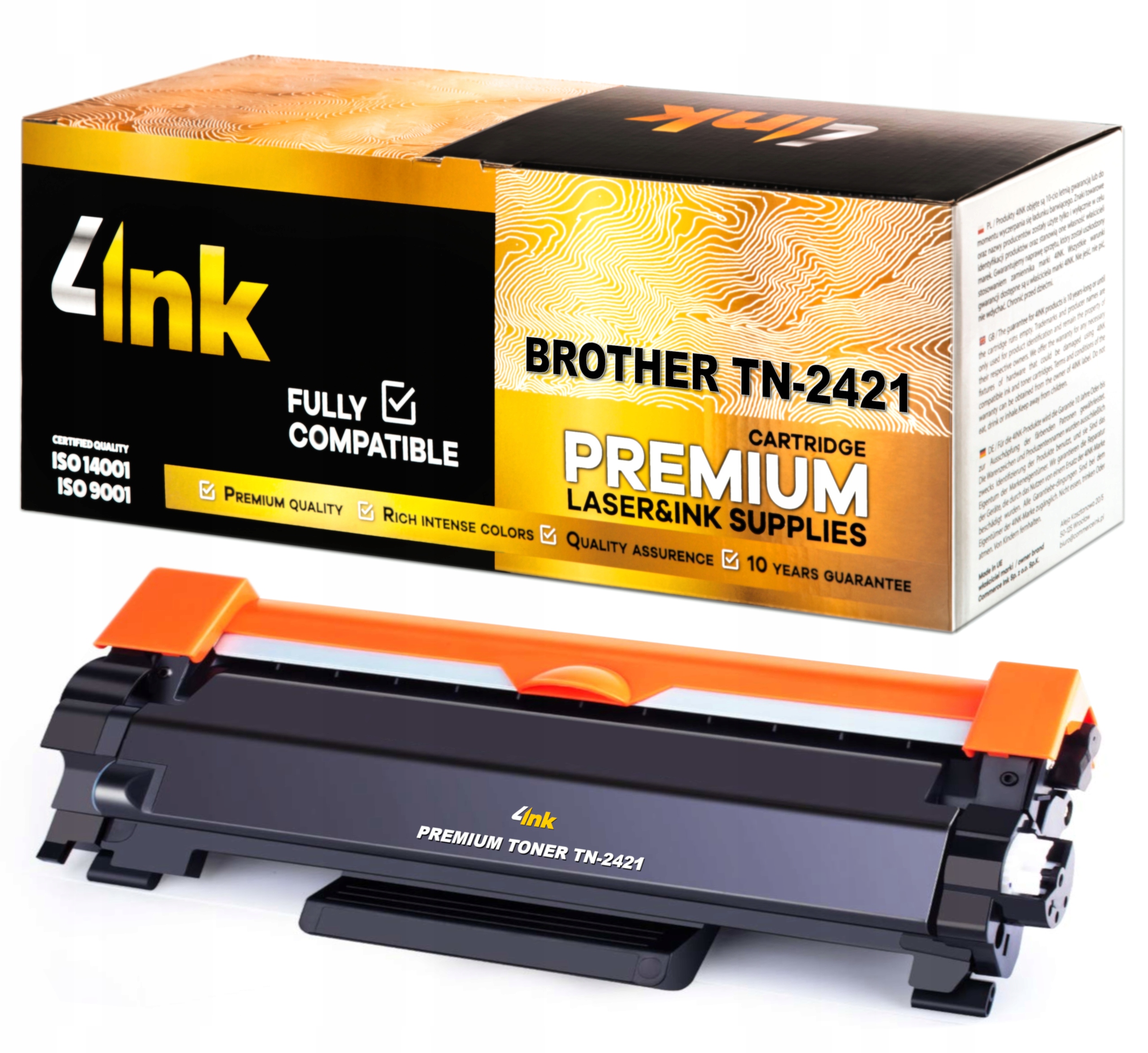 

Toner 4INK Brother Tn 2421 XL HL-L2312D