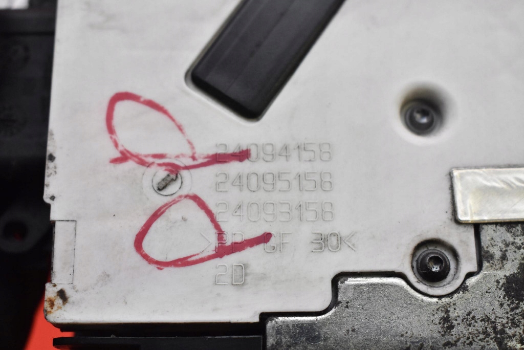 lock door right front front EU 24087816 PEUGEOT 207 1 and 5D HB 09-13