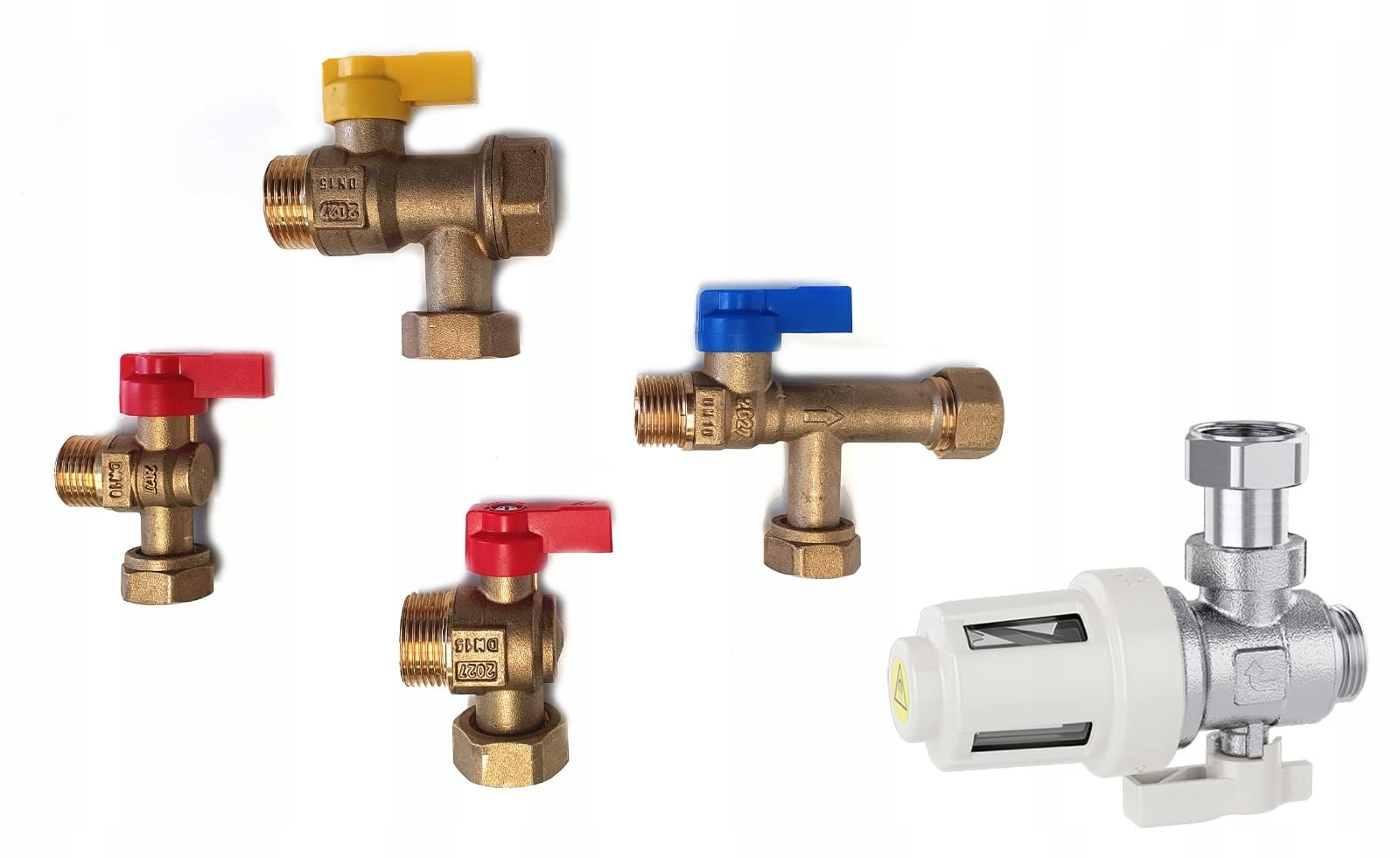 Caleffi Filtračný separátor Magnetyzer sada ventilov