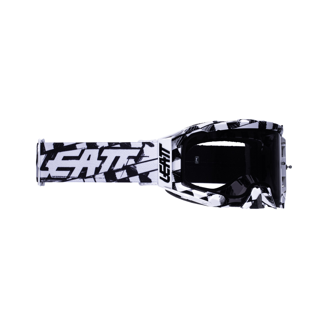 Leatt Okuliare Velocity 5.5 Goggle Checker Smoke 28% Farba Čierna/Biela Sklo