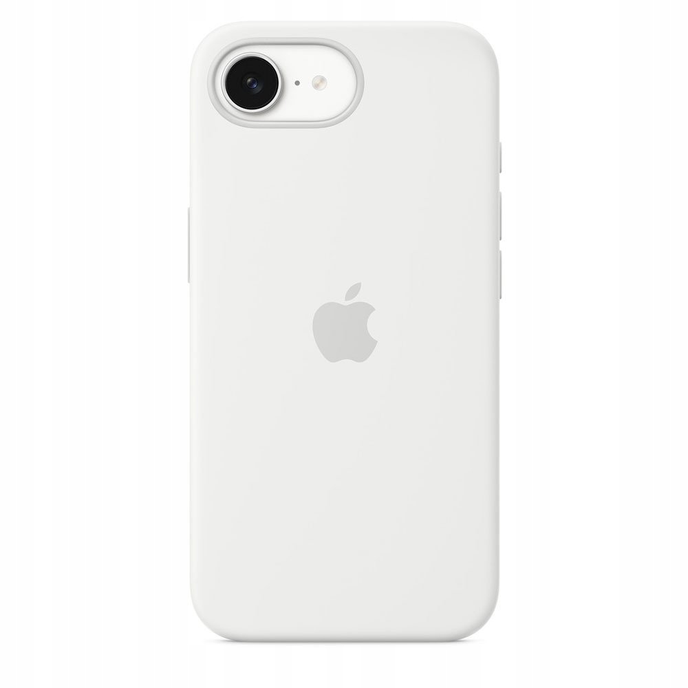 Apple iPhone 16e Silicone Case – White MD3P4ZM/A