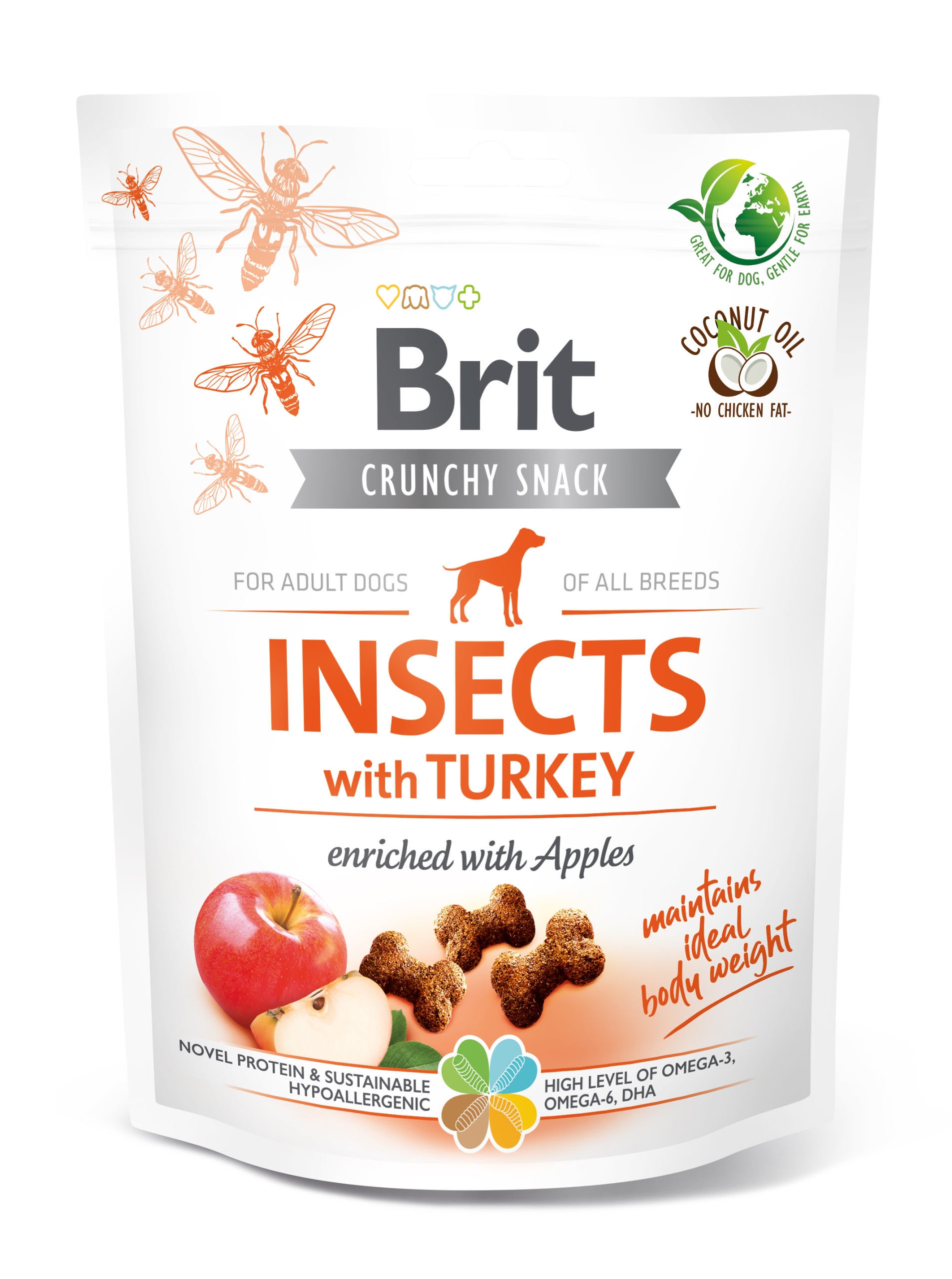 Brit Crunchy INSECT&TURKEY przysmak dla PSA