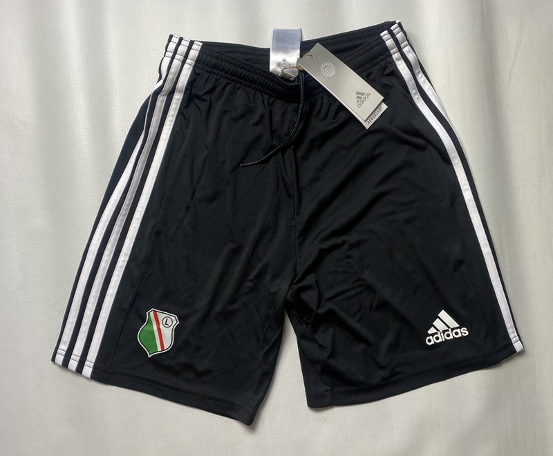 Legia Warszawa Warsaw Adidas Aeroready oryginalne nowe czarne spodenki M
