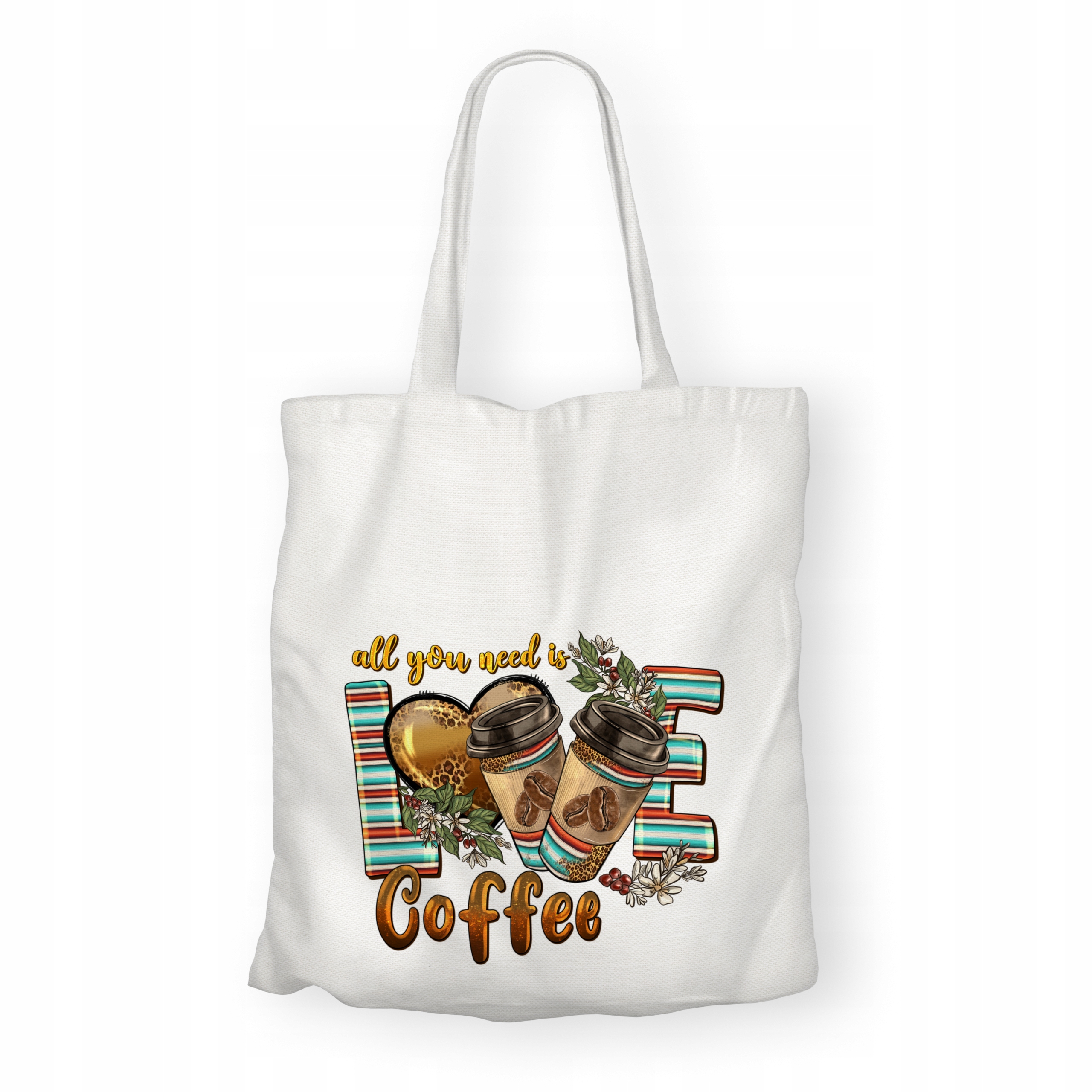 TORBA SHOPERKA ZAKUPY PREZENT - COFFEE KAWA