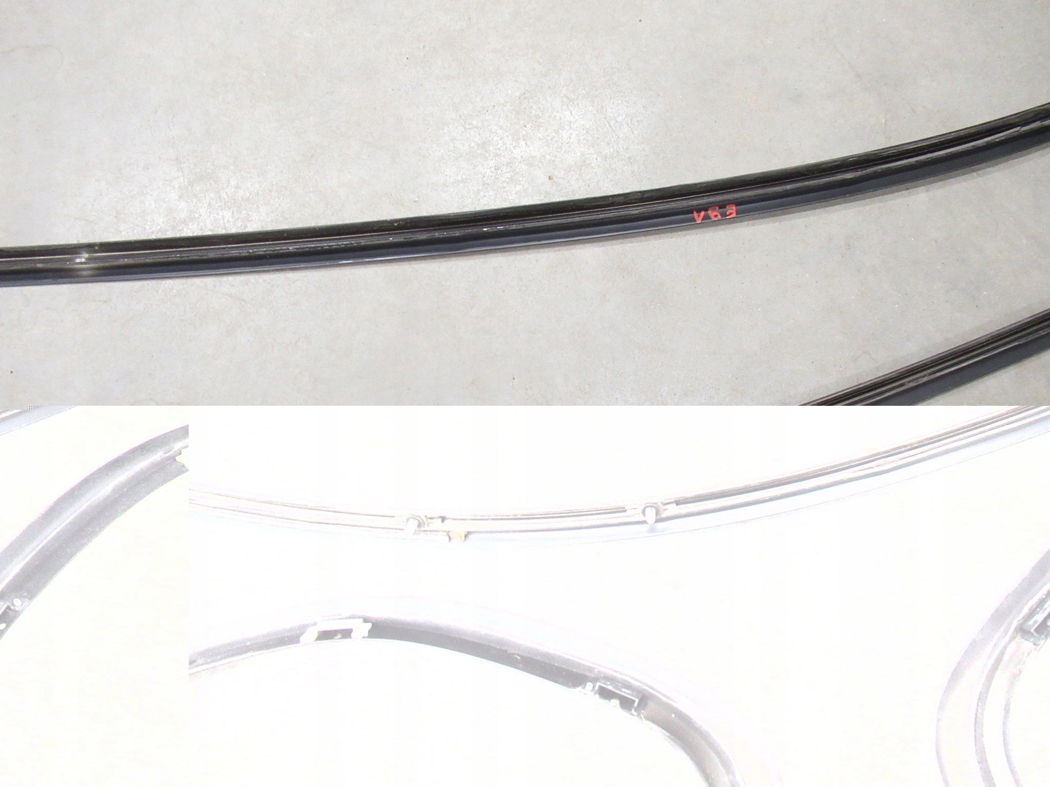 mouldings exterior black mat BMW e91
