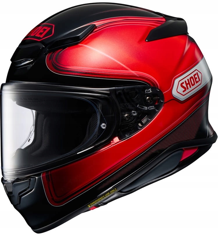 Shoei NXR2 Sheen TC-1 Integrálna Motocyklová Prilba Červená Čierna