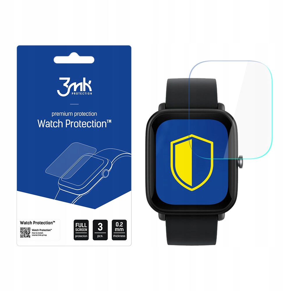 

Xiaomi Amazfit Bip U Pro 3MK Watch Protection V.