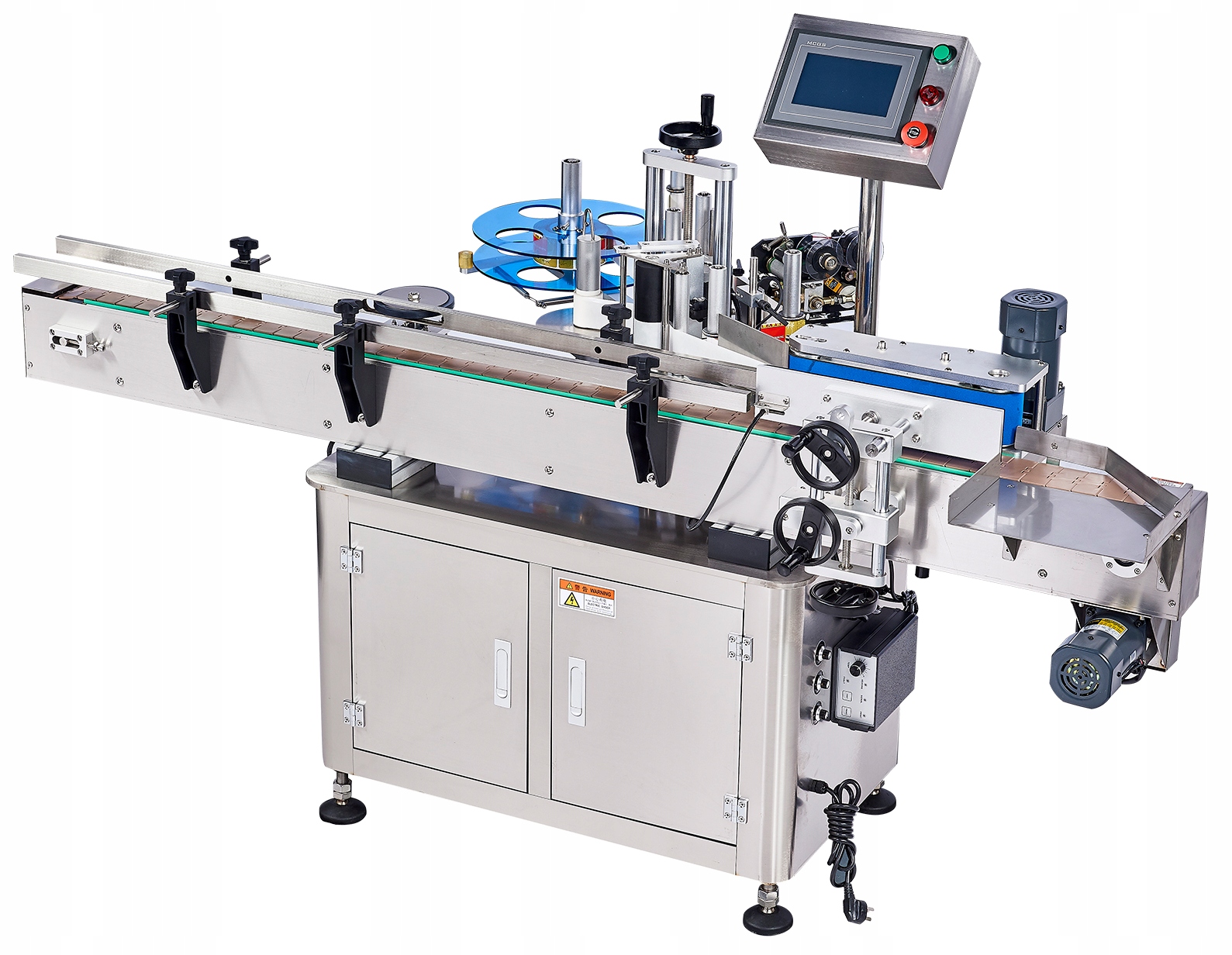 AUTOMATYCZNA ETYKIECIARKA DO BUTELEK, TAŚMOWA