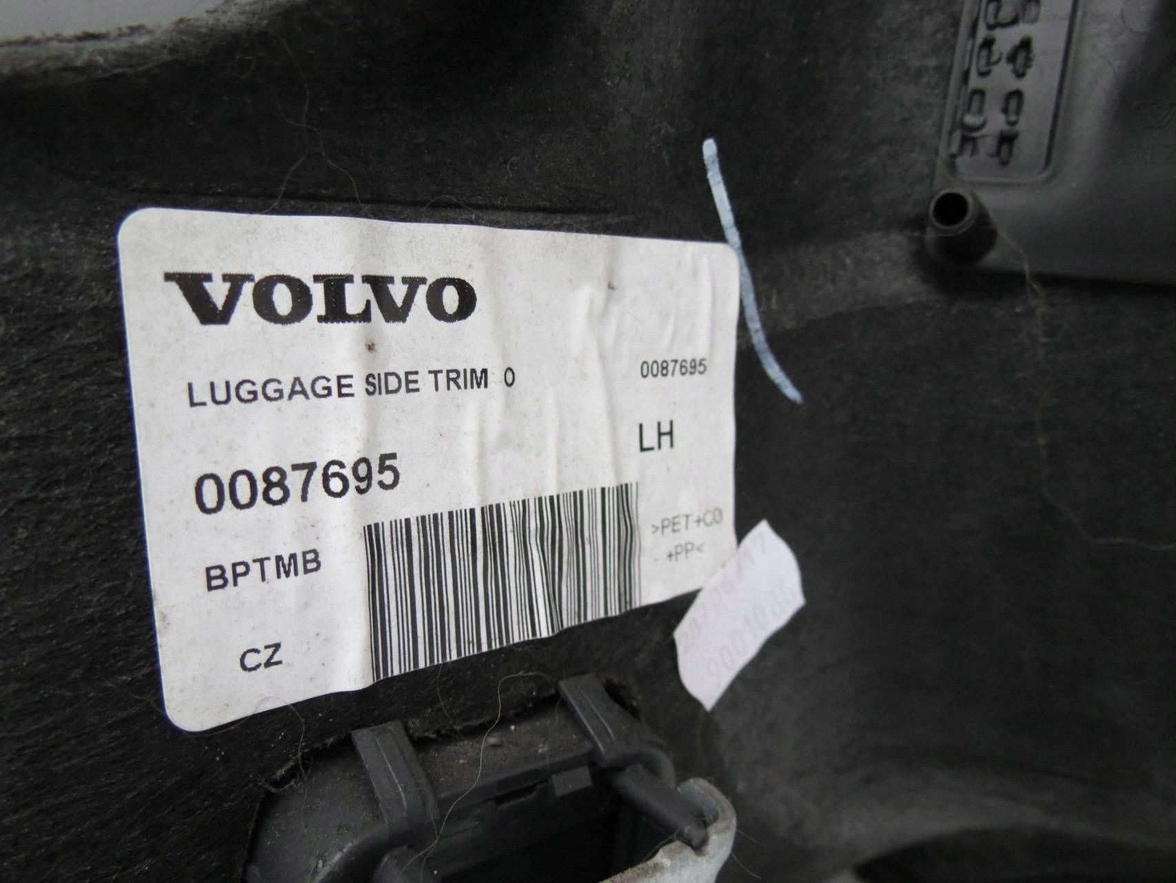boot upholstery left VOLVO V60 and S60 II 0087695