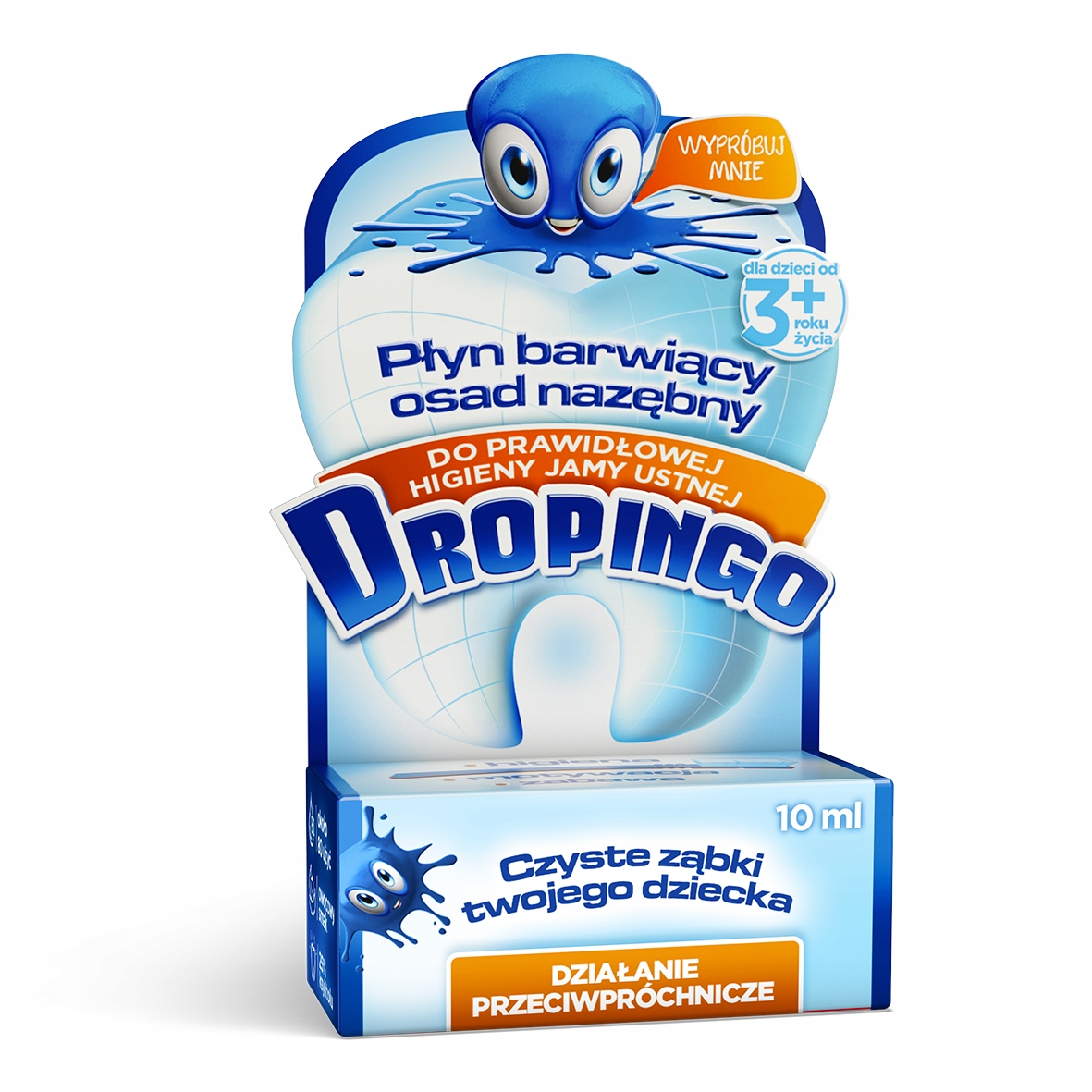 

Dropingo Płyn barwiący osad nazębny 10ml