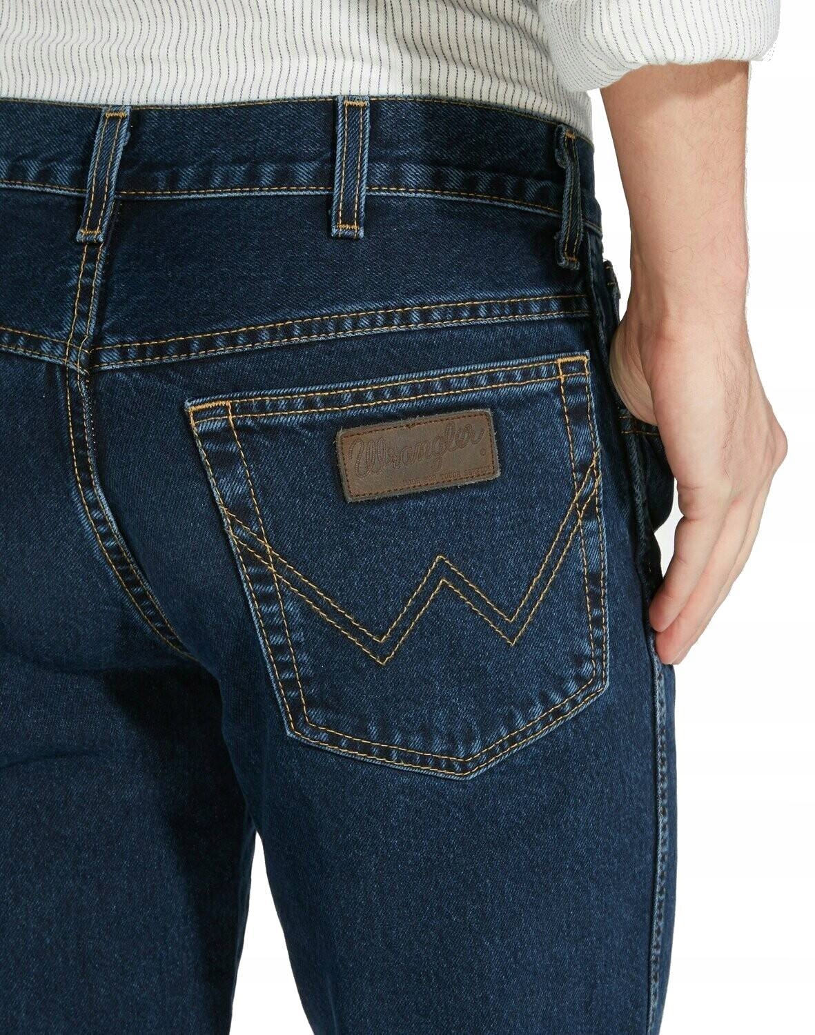 WRANGLER TEXAS BLUE BLACK W12104001 36/32 Rozmiar 36/32