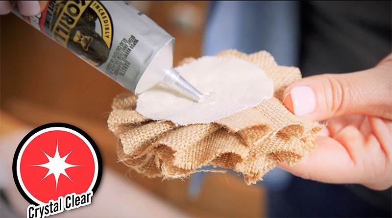 GORILLA ELASTYCZNY KLEJ DO TAPICERSKI SKÓRY TKANIN Model Clear Contact Adhesive