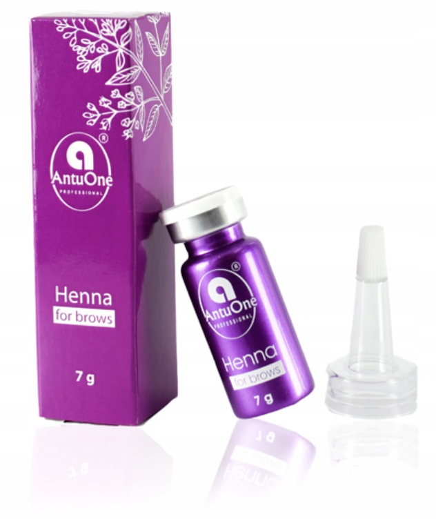 Henna pudrová na obočí AntuOne tmavě hnědá 7 g