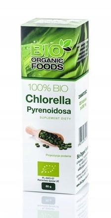 

100% Bio Chlorella Pyrenoidosa 80G w tabletkach