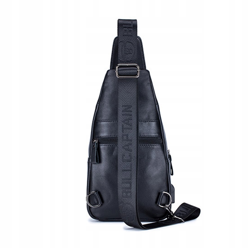 SASZETKA TORBA NA RAMIĘ MĘSKA NERKA PLECAK USB Model cow12