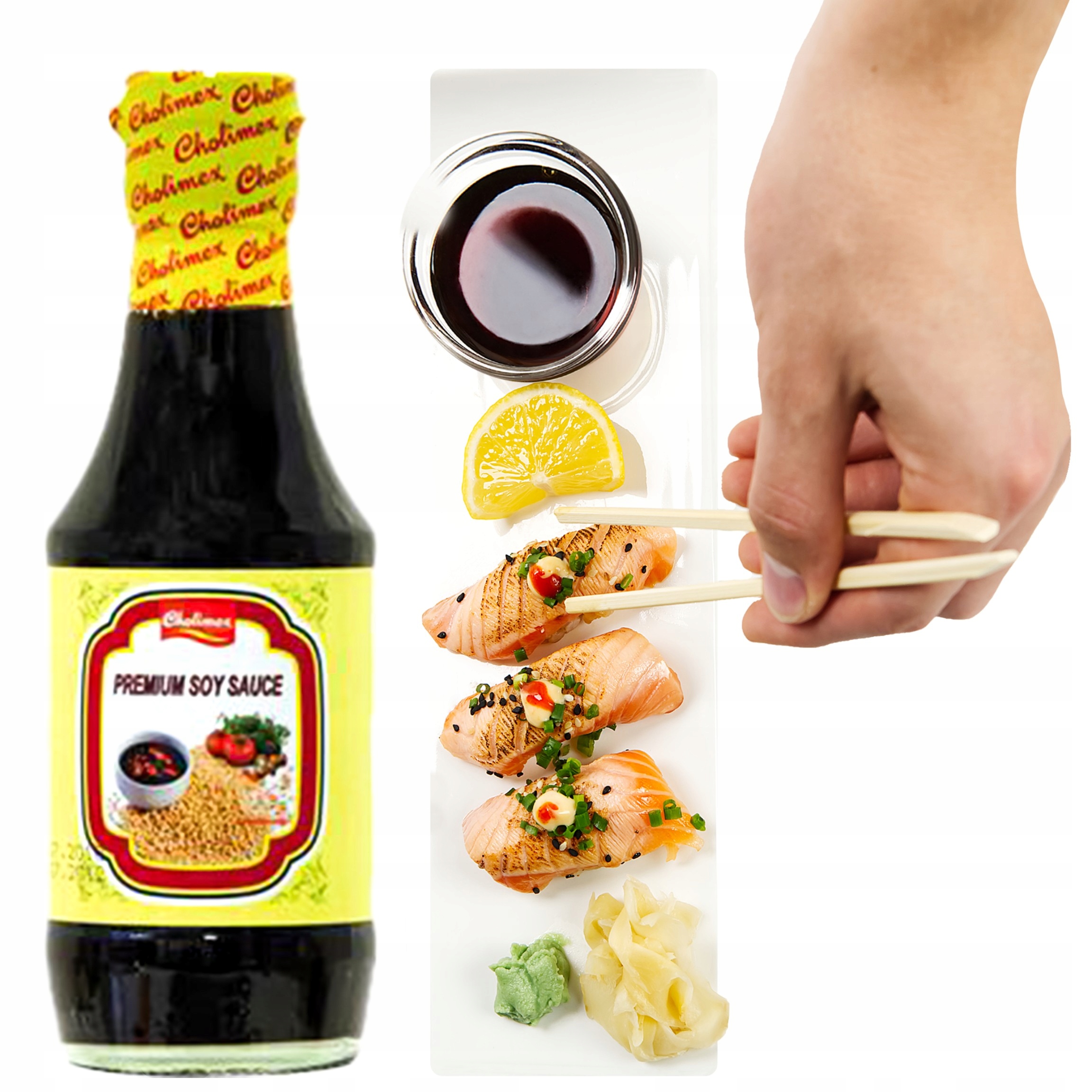

Sos Sojowy 200ml do sushi Jasny