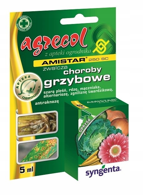 

Amistar 250 Sc 5 ml Agrecol szara pleśń rdza
