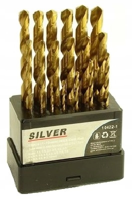 

Wiertła wiertło do metalu Hss 1mm 10mm Kpl 19szt