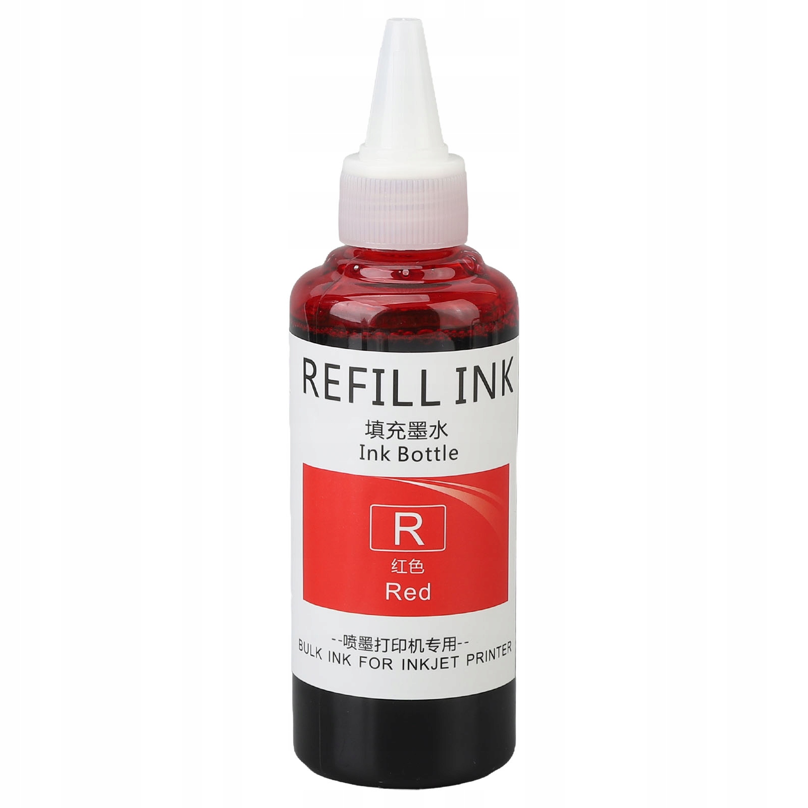 TUSZ DO STEMPLI I PIECZĄTEK 100ML CZERWONY Marka bez marki