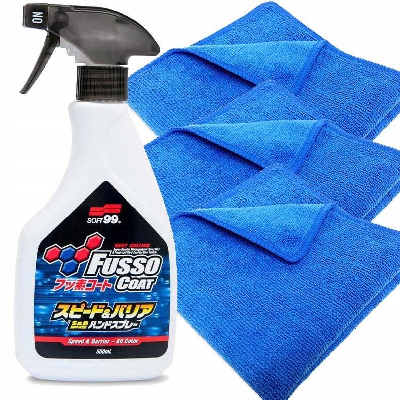 SOFT99 FUSSO COAT SPEED BARRIER QUICK DETAILER QD