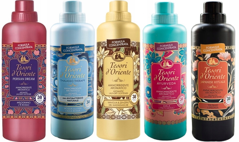 Levně Tesori d'Oriente Sada 5 italských tekutá aviváž 760 ml Ptvaj