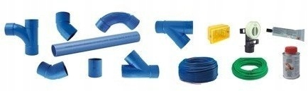 Borysowski Trójnik Pvc 90st ż/ż 50mm do