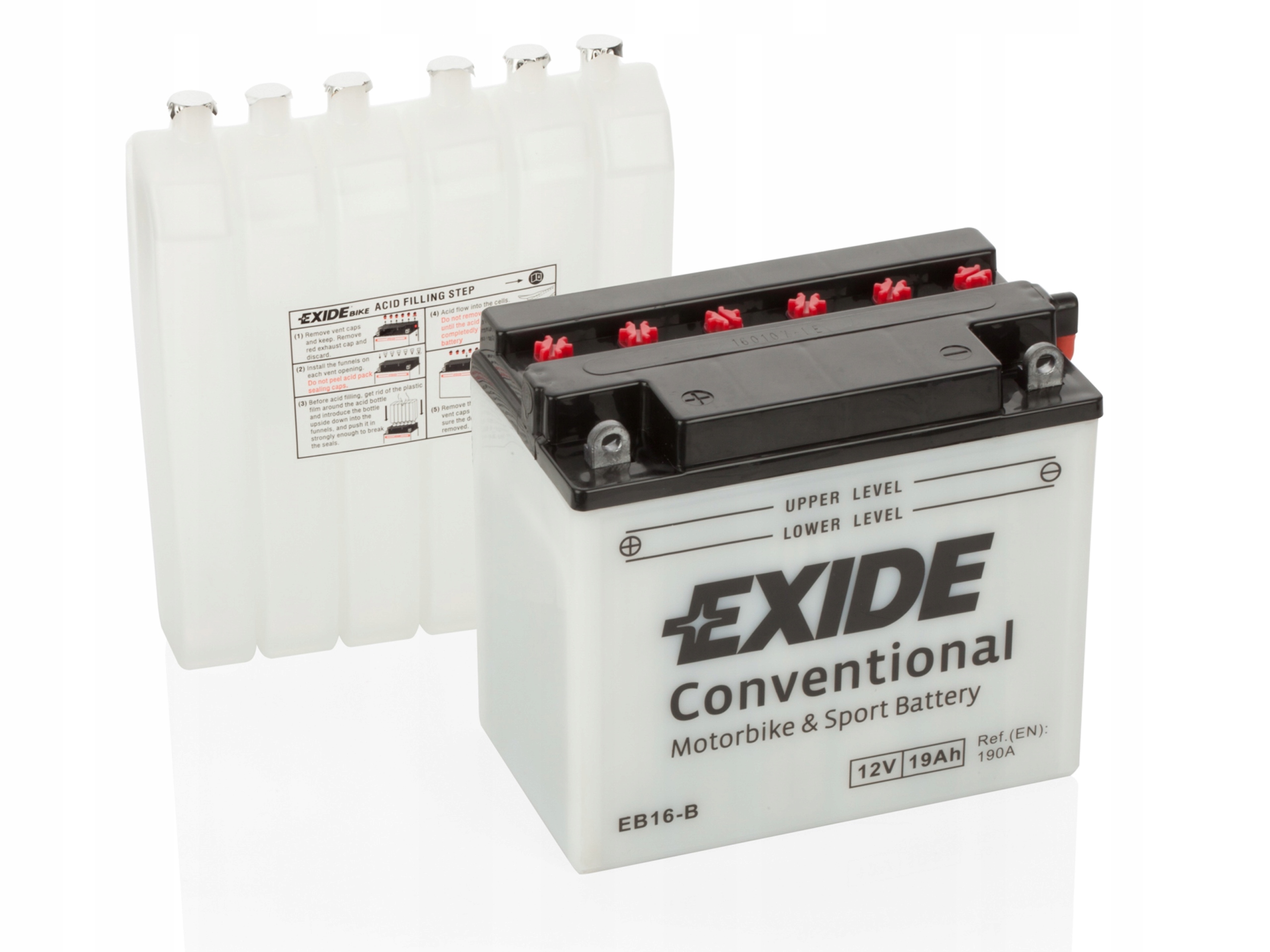 Akumulator 19 Ah Exide conventional EB16-B