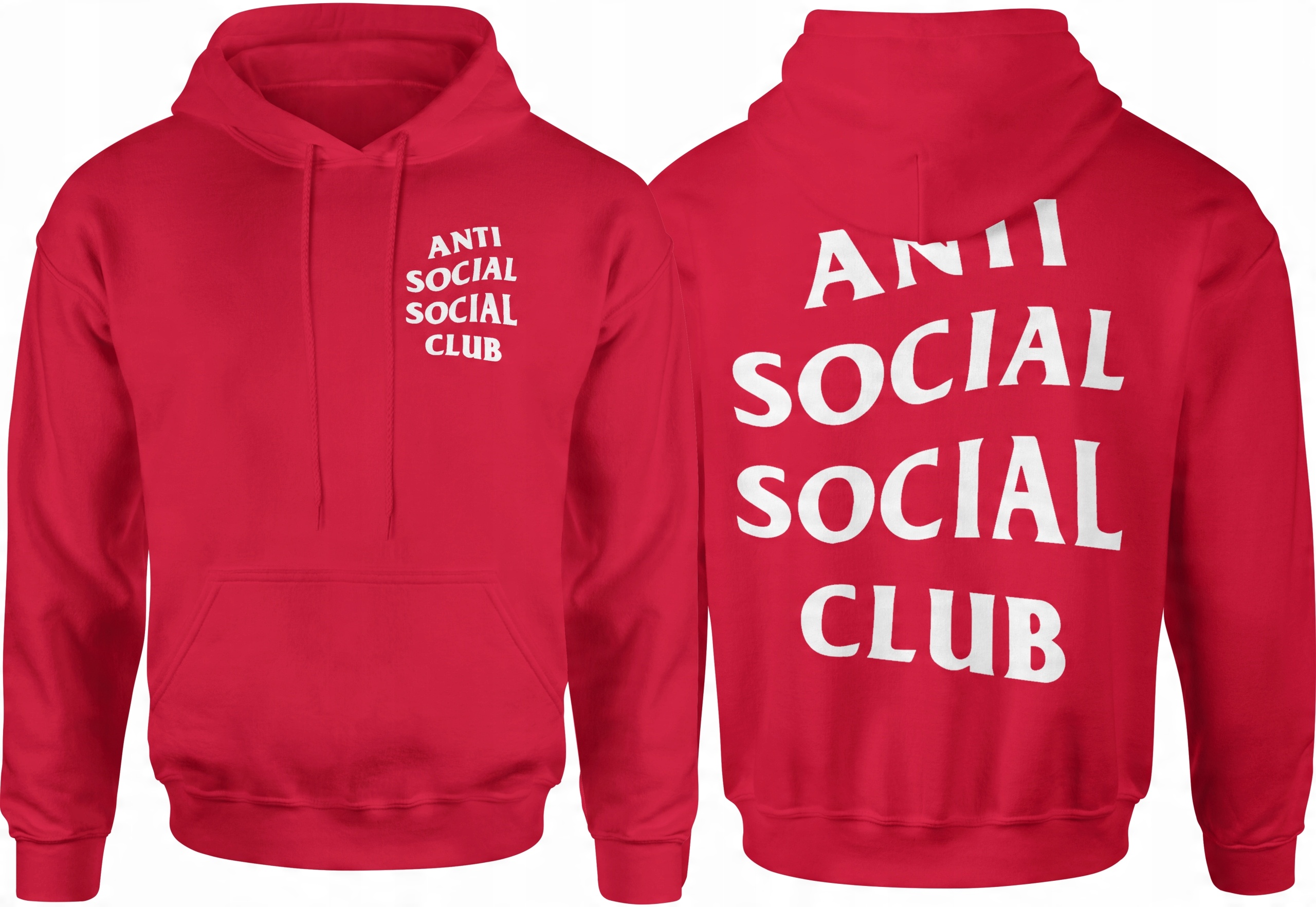 

Męska Bluza Anti Social Social Club Assc Roz XXL