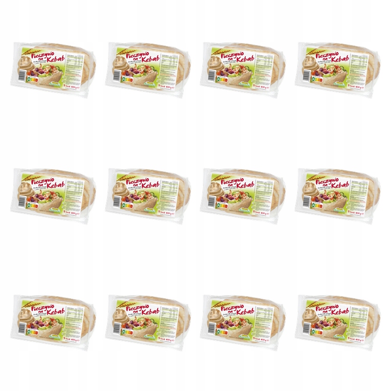Pečivo na kebab 400 g Mestemacher X12