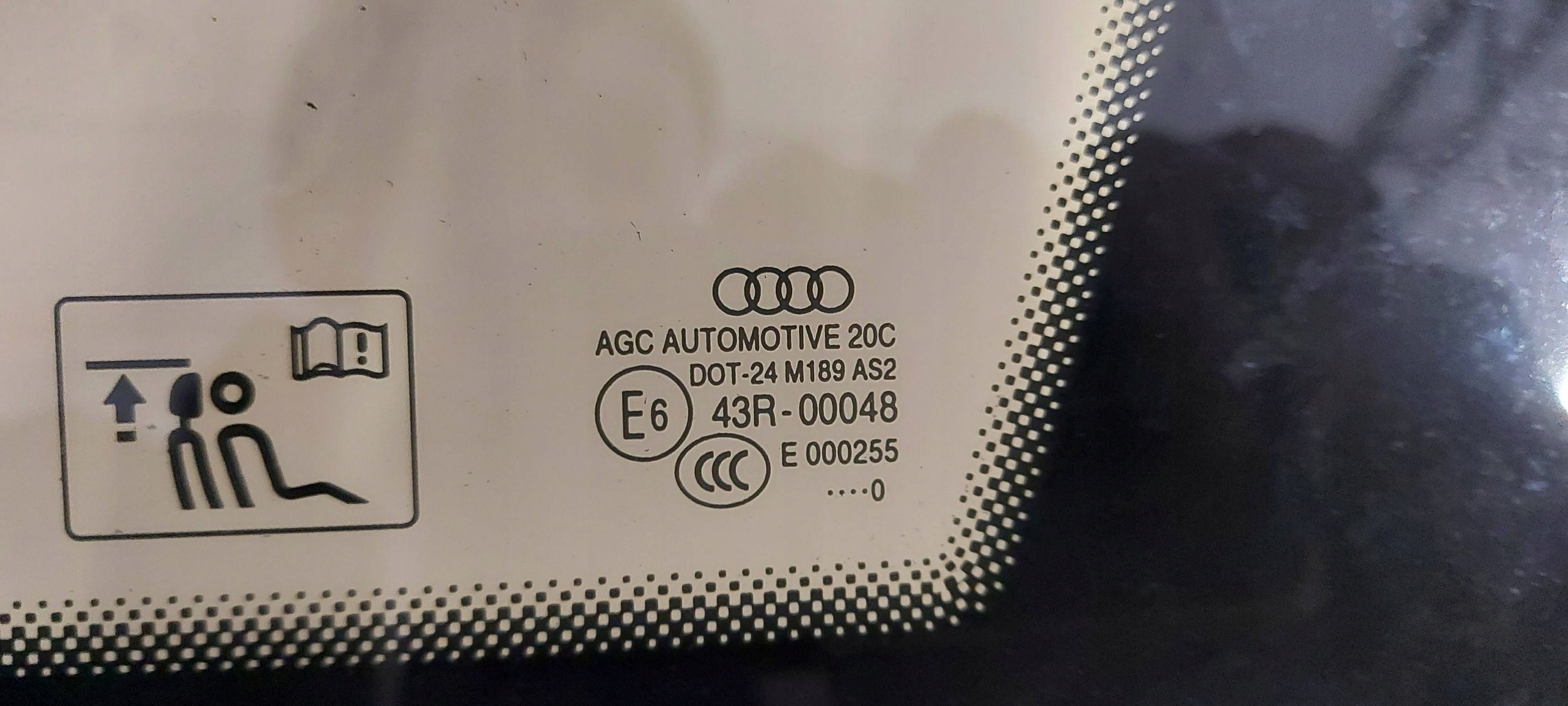 window right rear part bodywork AUDI Q5 8R 08-16