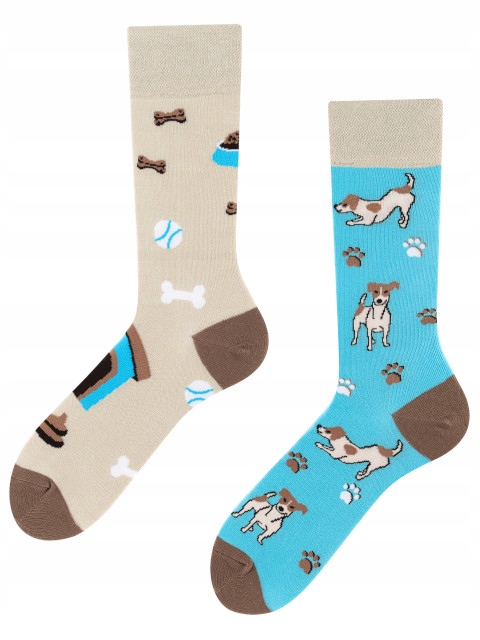 

Skarpety Todo Socks Jack Russel Piesek Kość 39-42