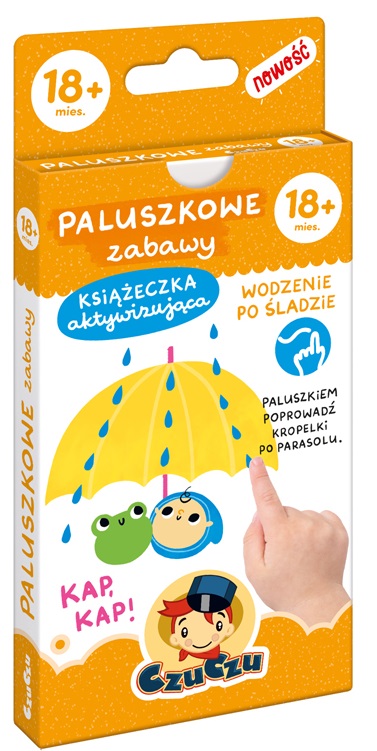 

Paluszkowe zabawy CzuCzu dla dzieci 18m+ Czu czu