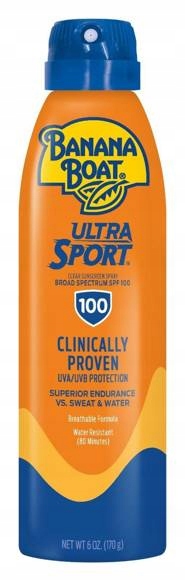 

Banana Boat Sport spray do opalania Spf 100 170ml