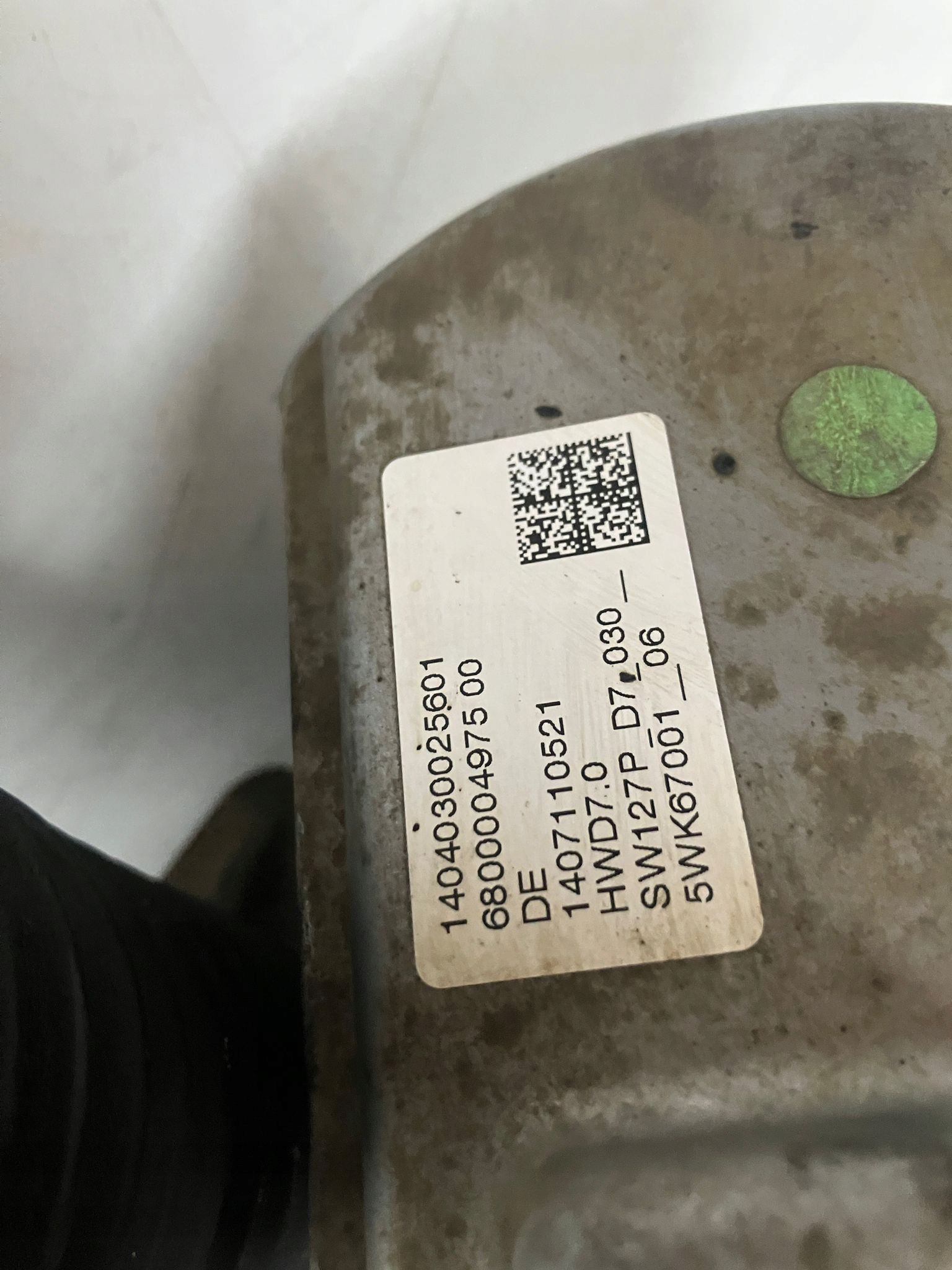 servo control CITROEN C4 PICASSO II 2.0 BLUE HDI 5WK67001 06