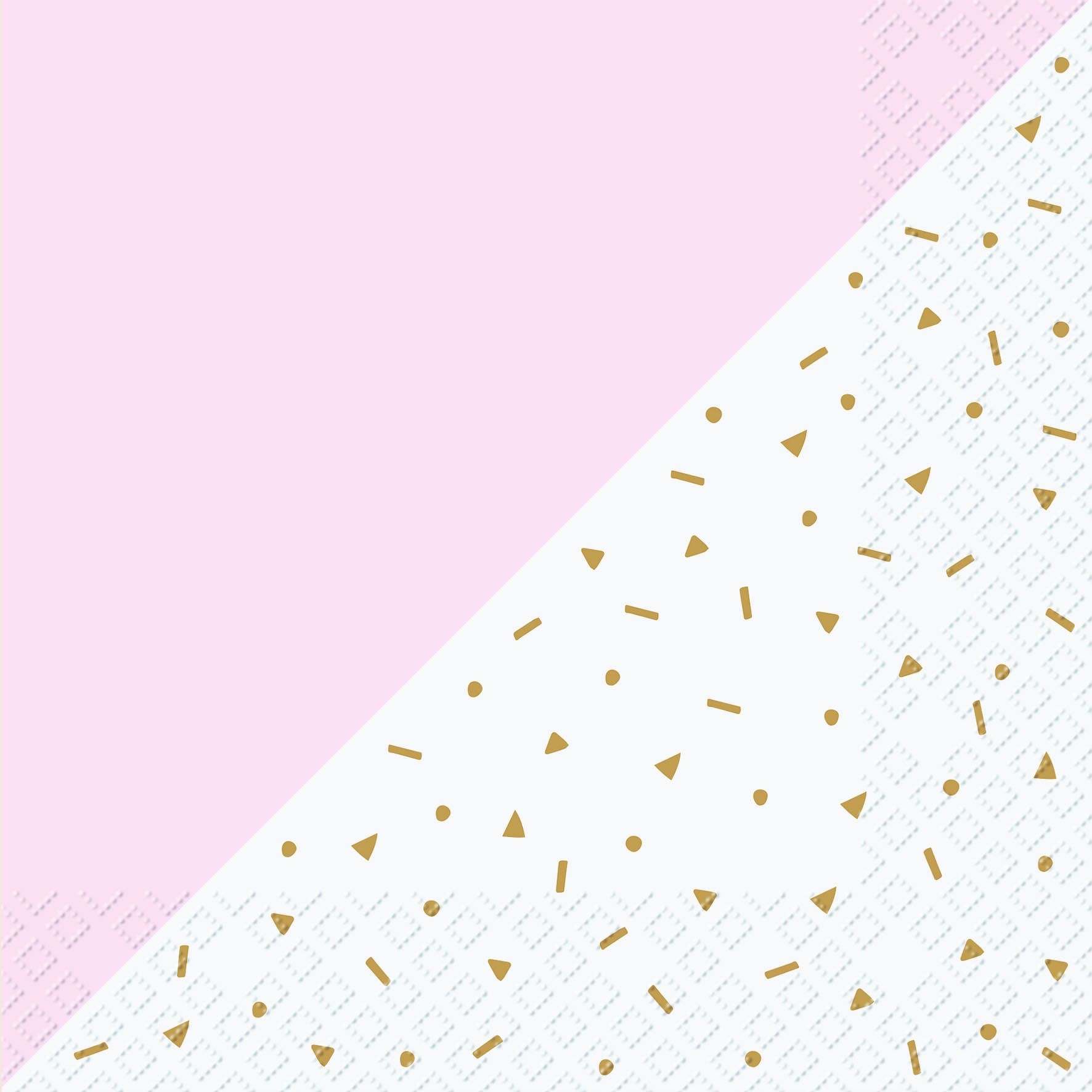 

Serwetki 33 x 33 cm 20 szt., Jasnoróżowa