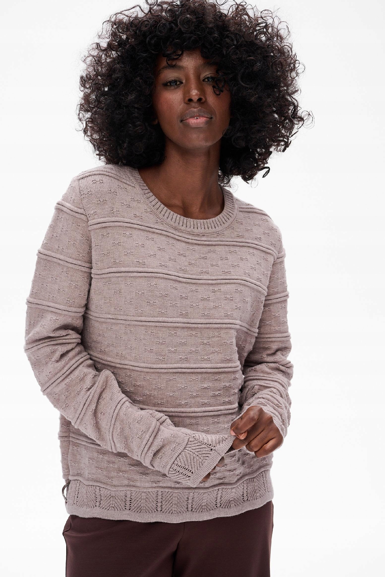 Dámský svetr s dlouhým rukávem béžový Daniel blue shadow vel. 40/42