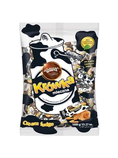Levně 2x Mléčný bonbón krówka Wawel 1 kg