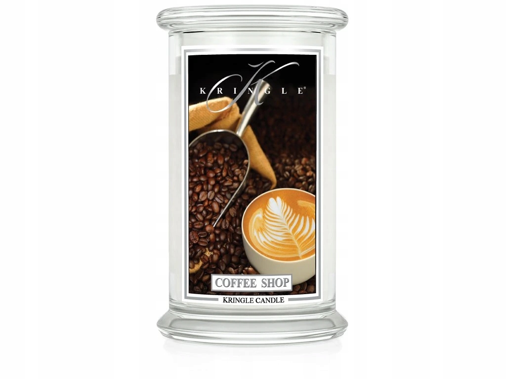 Kringle Candle Coffee Shop – velká vonná svíčka 624 g, 2 knoty