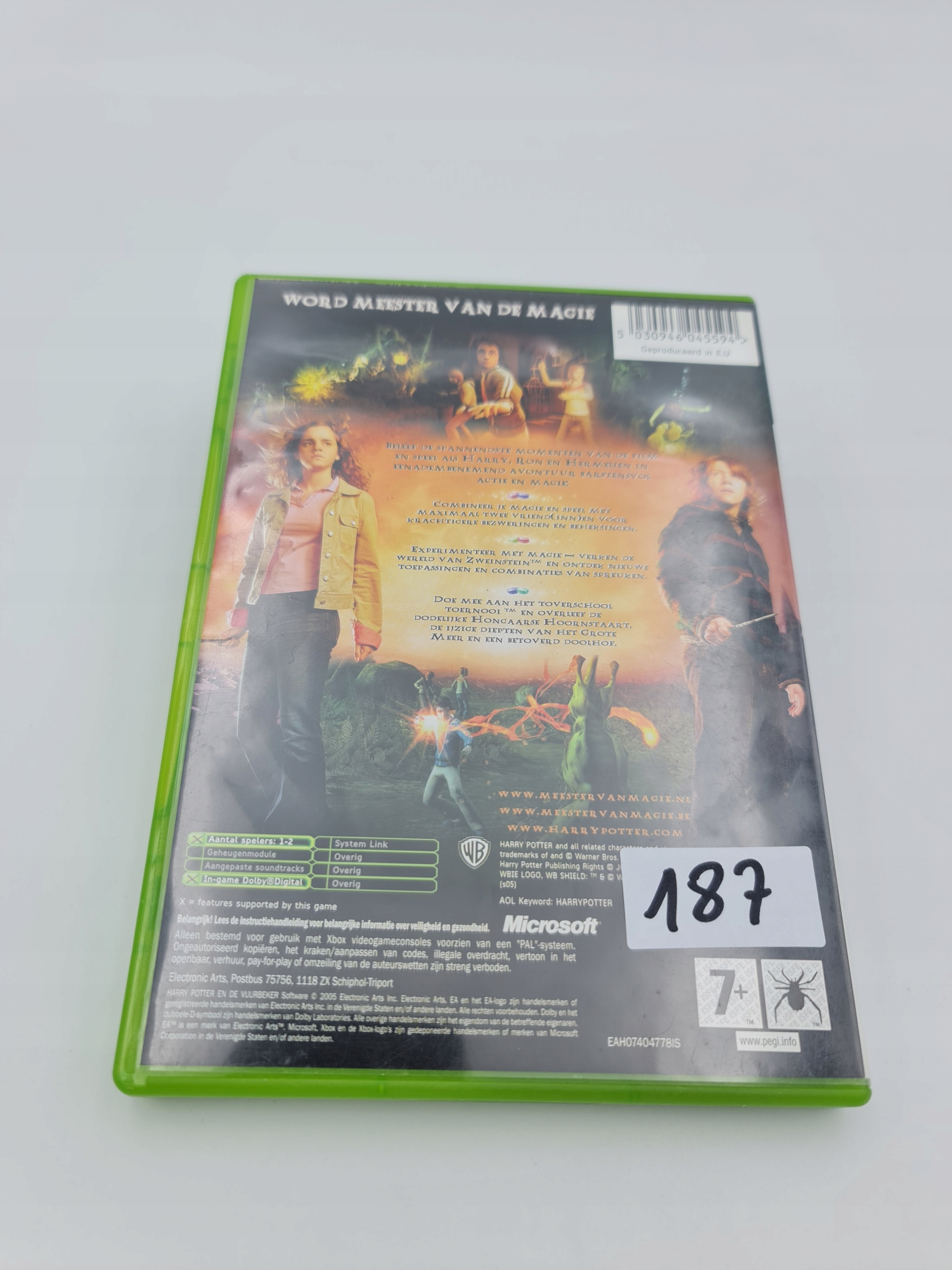XBOX HARRY POTTER AND THE GOBLET OF FIRE Platforma Microsoft Xbox