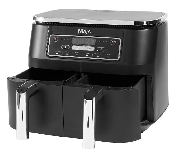 Podwójna Frytkownica beztłuszczowa Ninja AF300EU DUAL ZONE AIR FRYER 7.6 L Moc 2400 W