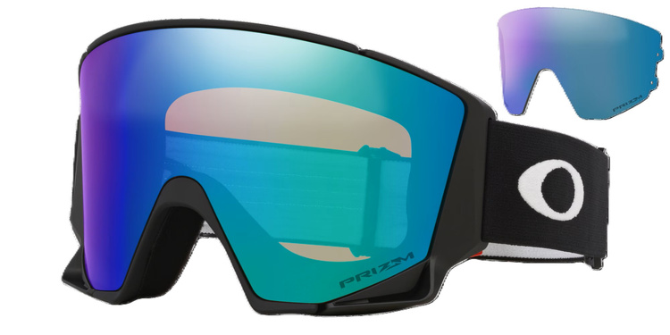 Oakley Flow Scape M ČERNÉ/prizm argon S3 14%++ Prizm Iced S2 38%