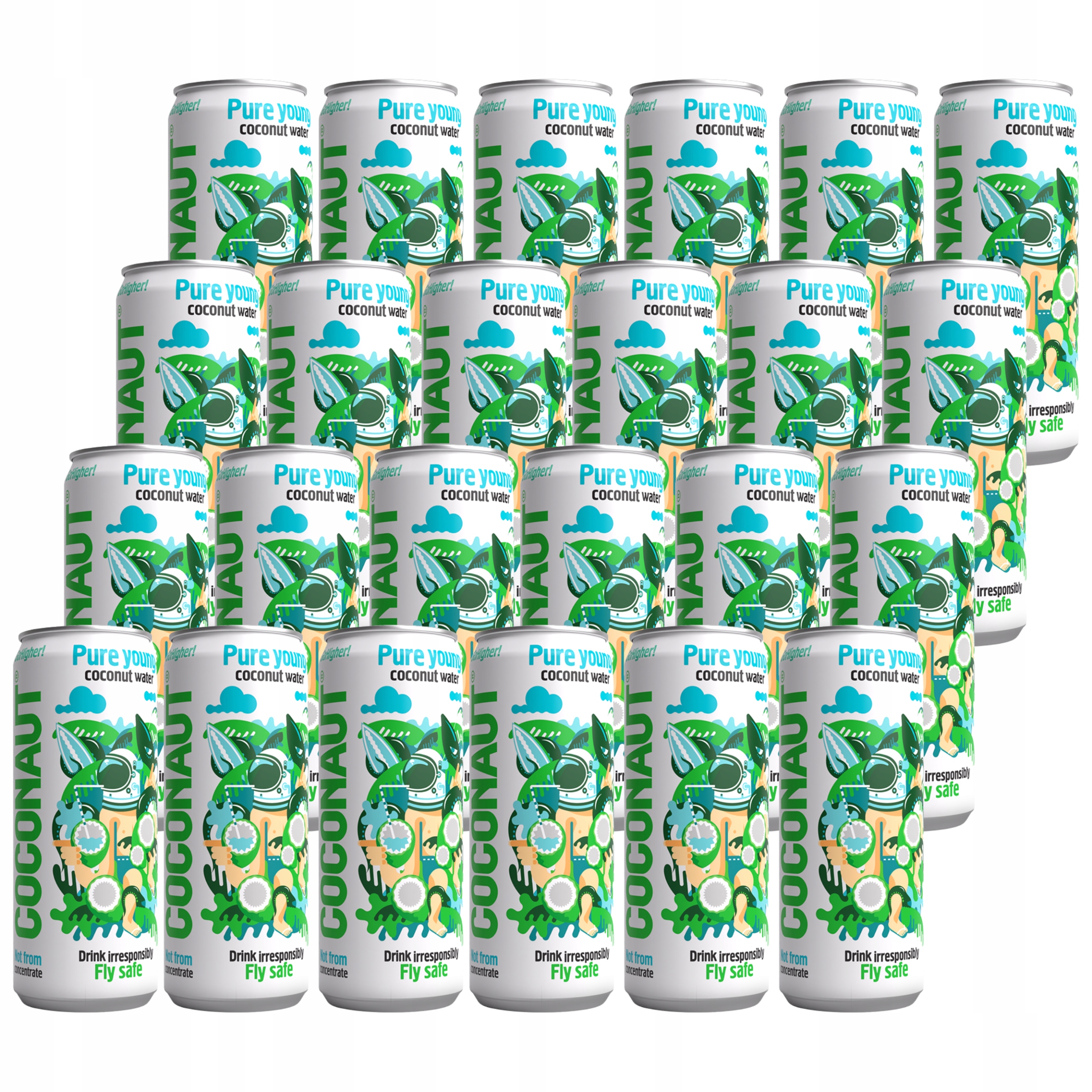 Coconaut Přírodní kokosová voda 0,32 l