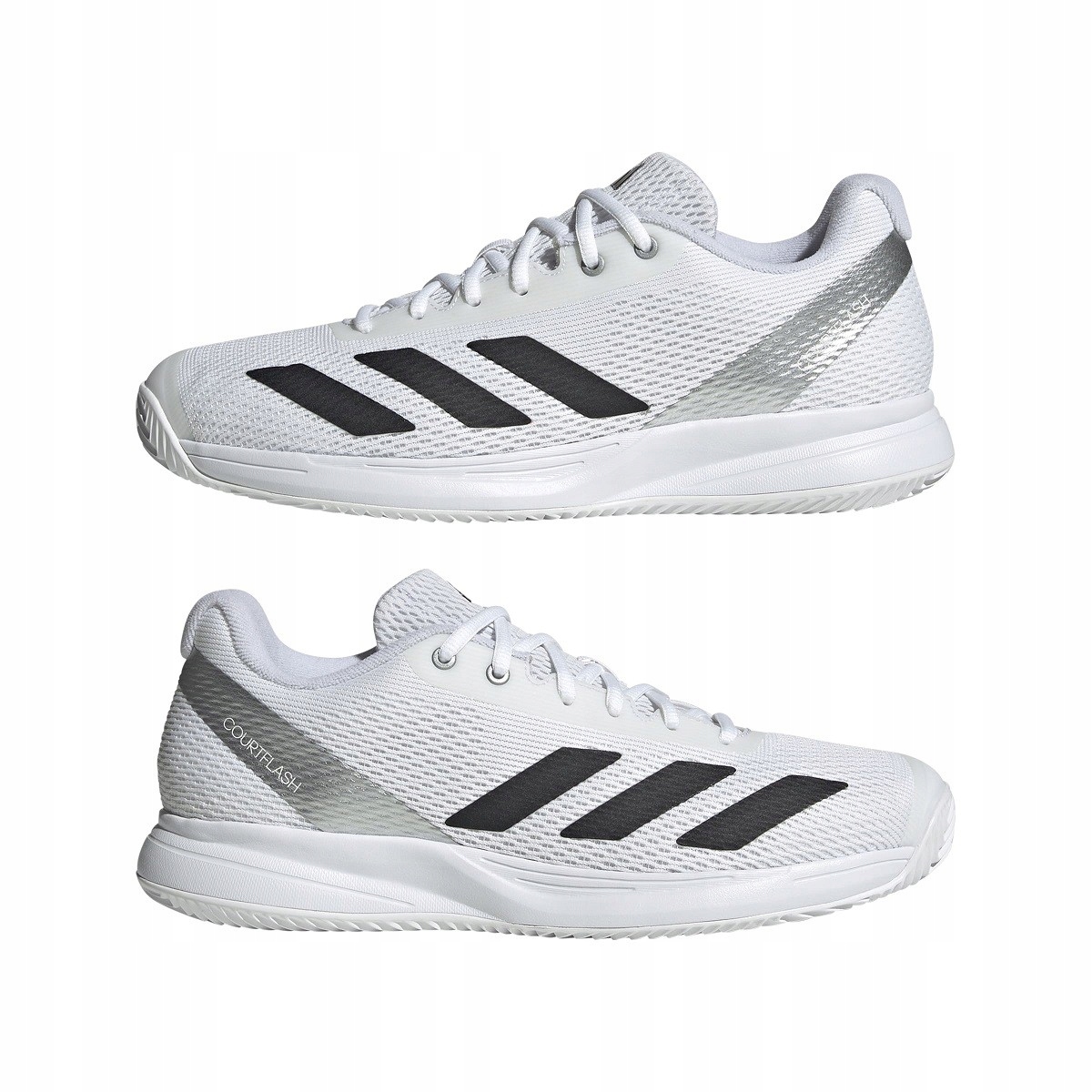 adidas pánské síťované boty na tenis, bílé, velikost vel