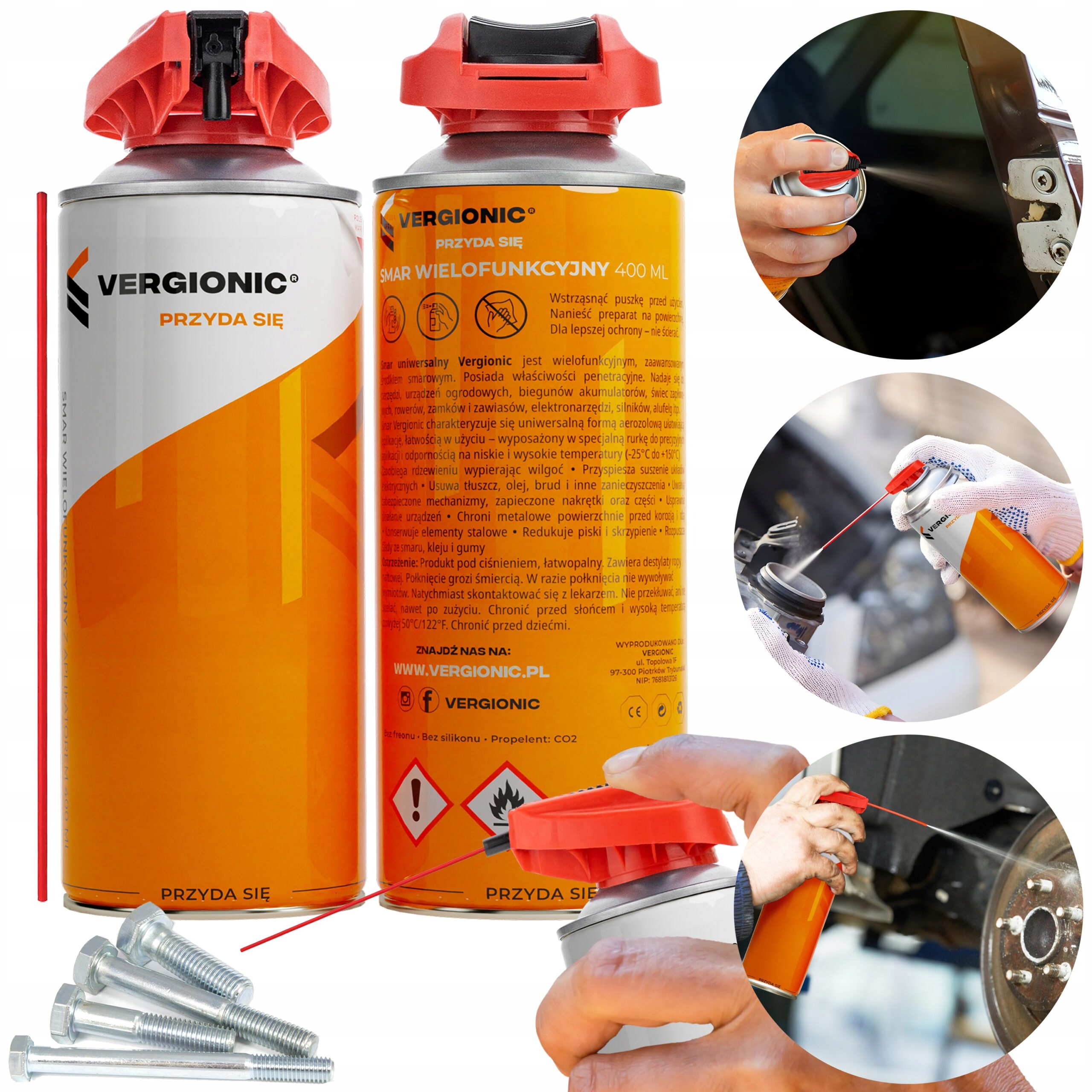 SMAR WIELOFUNKCYJNY 400ML ODRDZEWIACZ PREPARAT UNIWERSALNY APLIKATOR Pojemność opakowania 400 ml